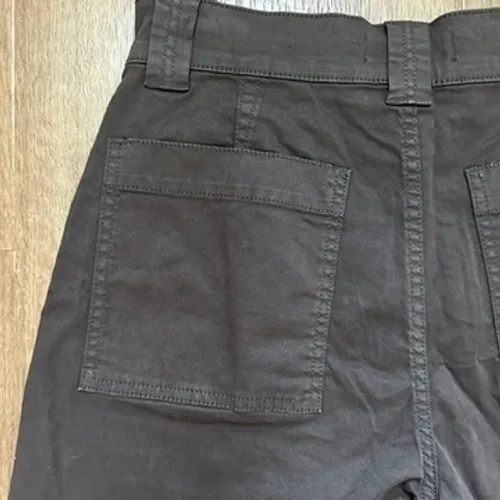 NWT Madewell The Essex Baggy Utility Short in Dark Brown Size 24 - Image 6