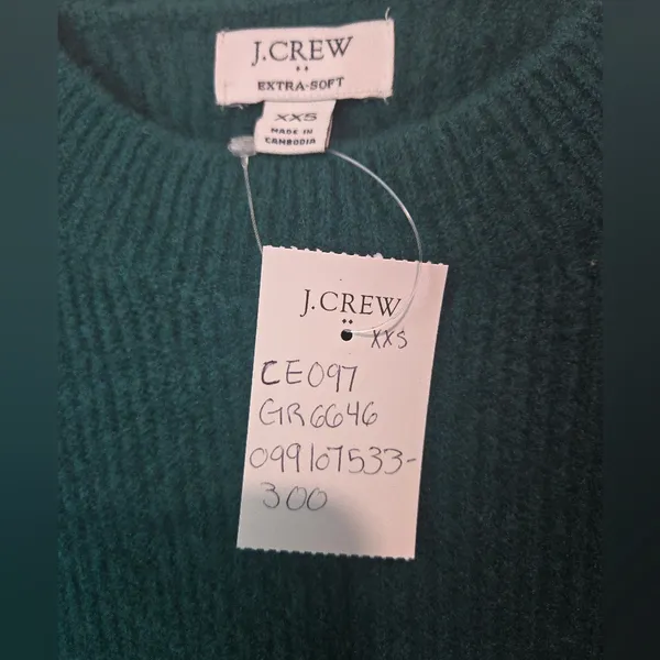J Crew Ribbed Boyfriend Sweater In Extra Soft Yarn - Image 5