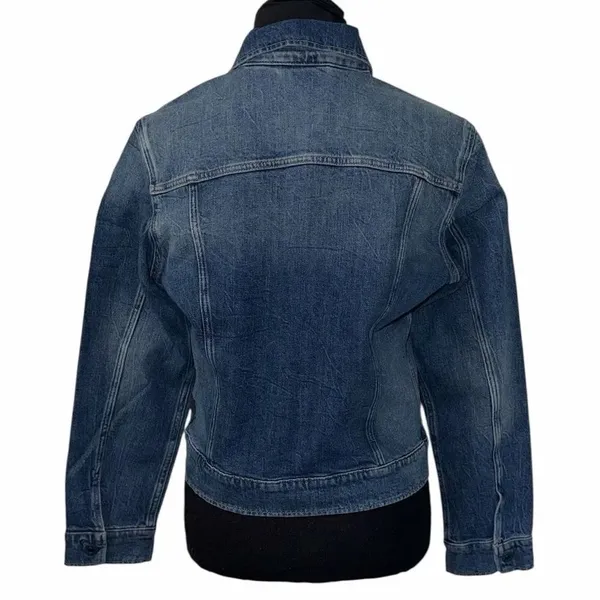 G-star Raw Blue Denim Jeans Stretchy Jacket(Size Small) - Image 6
