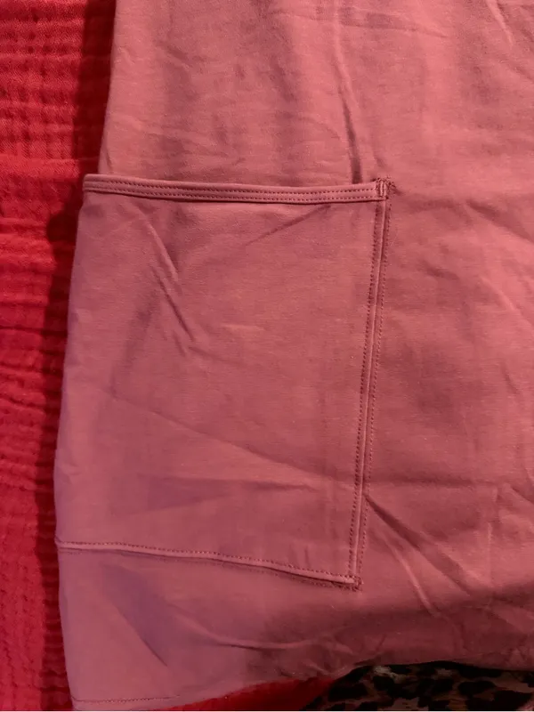 SHEIN Dusty Rose Mini Dress with Pockets - Image 3