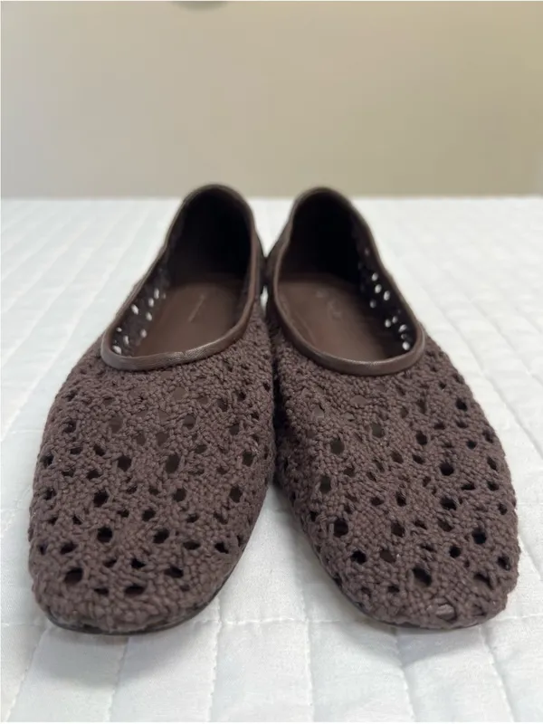 Madewell The Mylie Ballet Flat in Espresso Bean Brown Size 8 NWOB - Image 7