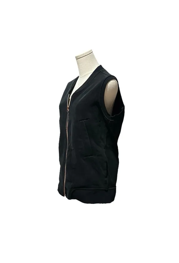 Lululemon Departure Vest Black with Rose Gold Zipper (Size 4) - Image 3