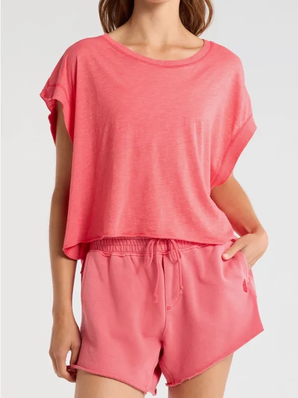 Free people movement grapefruit my time tee NWT $48 - Image 3