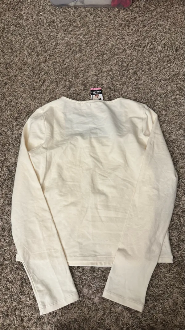 Cream Express Long Sleeve Top - Image 4