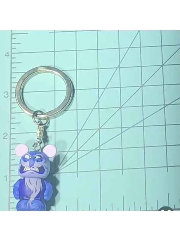 Disney Vinylmation rare keychain Cave of Wonders Aladdin HTF chaser tiger purple - Image 4