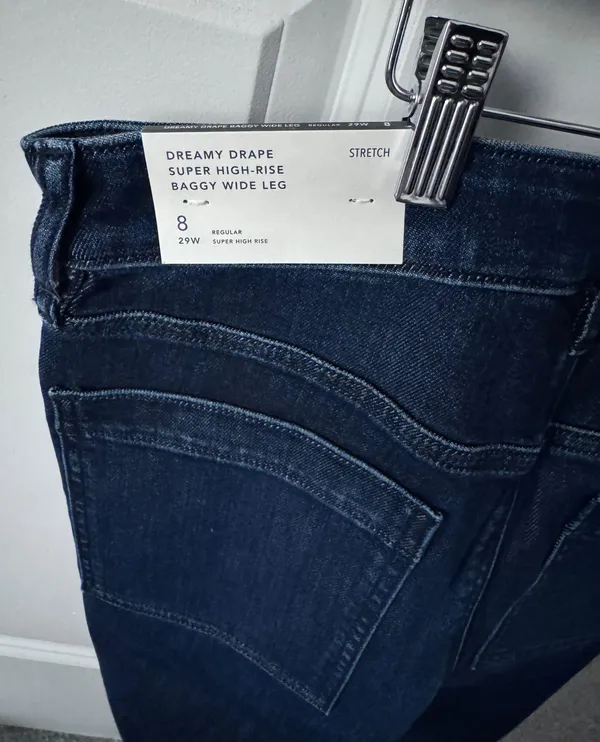 American Eagle NWT  Dreamy Drape Wide Leg Jeans - Image 3