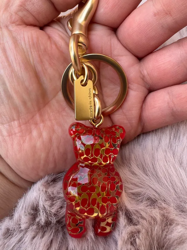 Coach BEAR BAG CHARM - Image 3