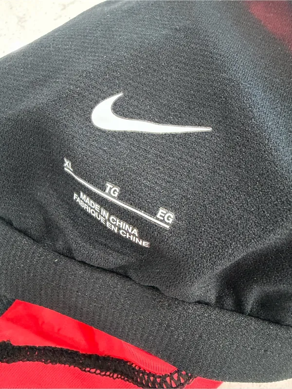 Nike Black One-Piece Swimsuit with Red Side Panels and Scoop Neck - Image 7