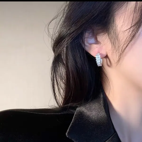 925 Silver Plated Earrings - Image 3