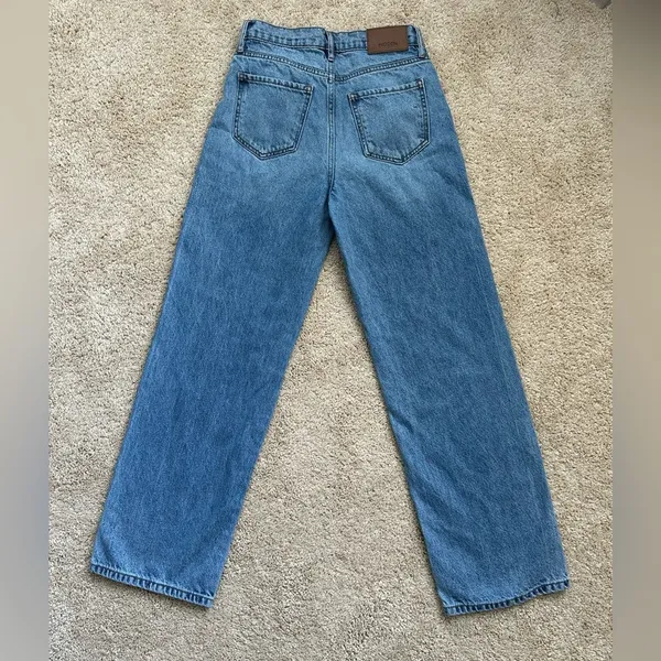 Women's HIDDEN Los Angeles Wide Leg Blue Jeans size 25 - Image 3