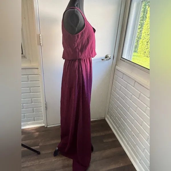 Show Me Your Mumu‎ Kendall Chiffon Maxi Dress medium wedding bridal party - Image 4