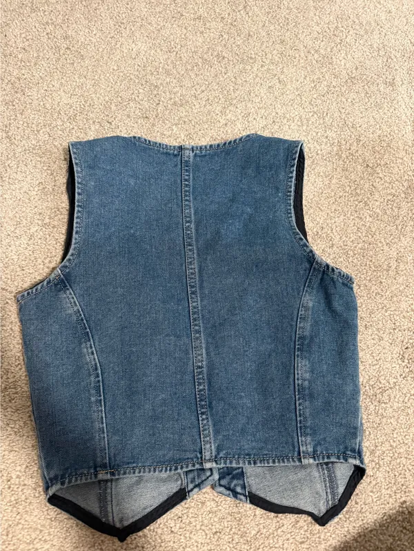 Altar'd State Denim Top - Image 3