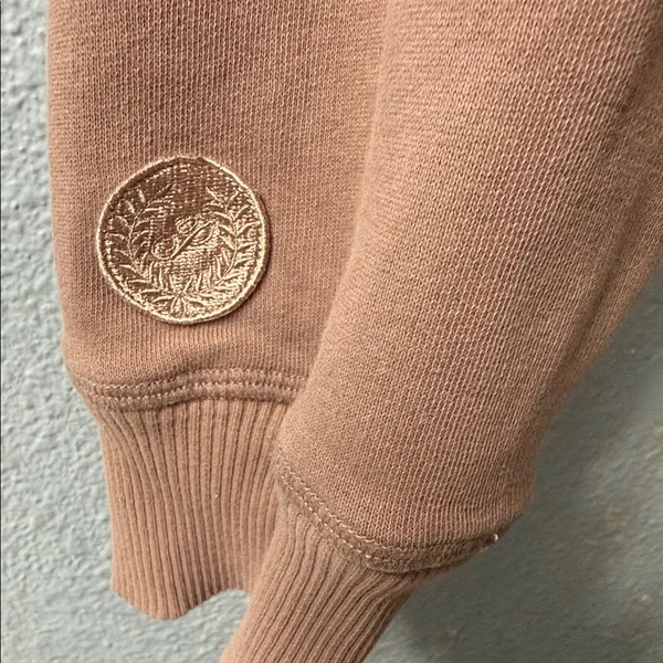PINK - Victoria's Secret V-Neck Tan Sweater - Image 6