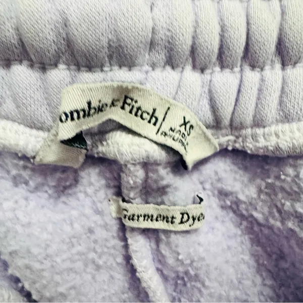 Abercrombie & Fitch Purple Joggers with Relaxed Fit - Image 3