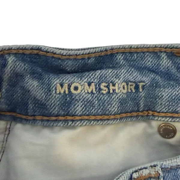 American Eagle Cut Off Women Mom Short Floral Pocket Embroidery Size US 2 - Image 5