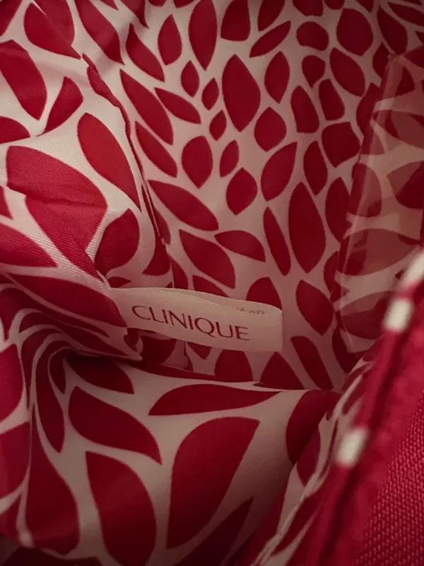 Cosmetic Bag/ Tote Bundle Pink #024 Clinique - Image 2