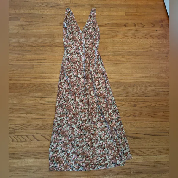 Floral Dress Pink - Image 3