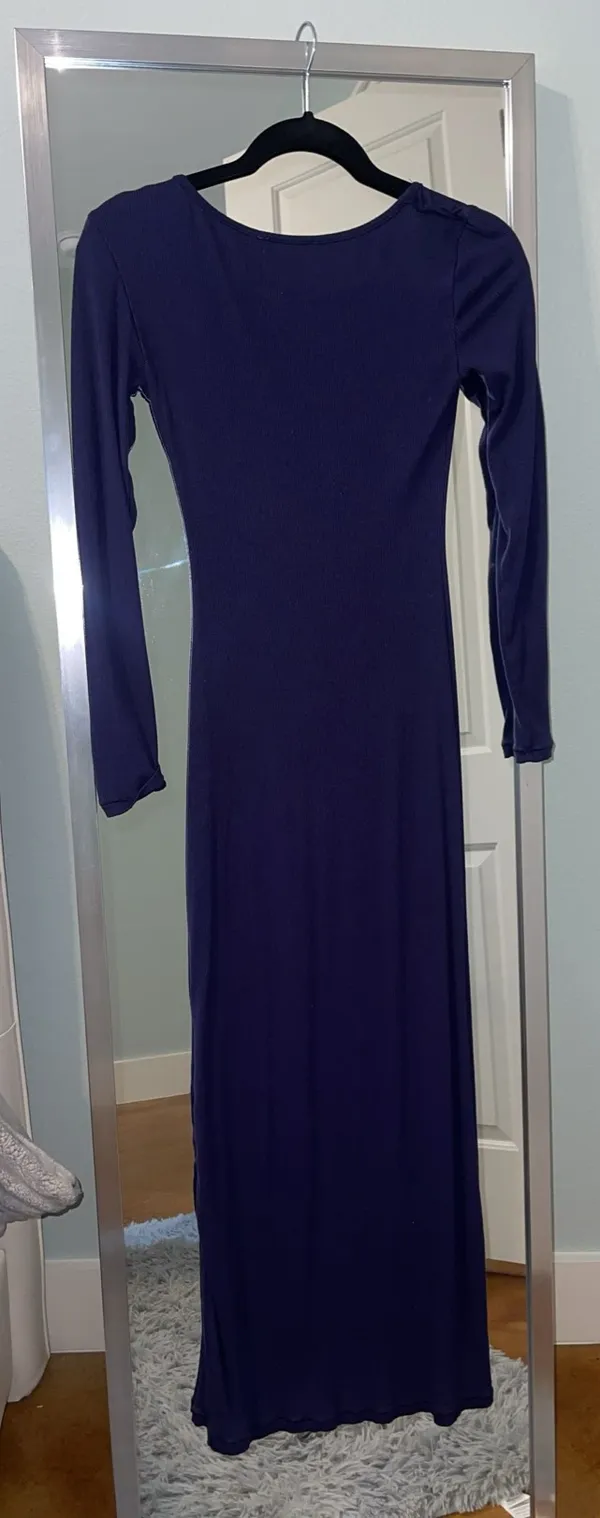 Blue dress Size M - Image 3