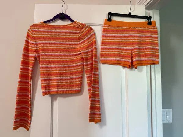 Beach Coverup Orange - Image 2