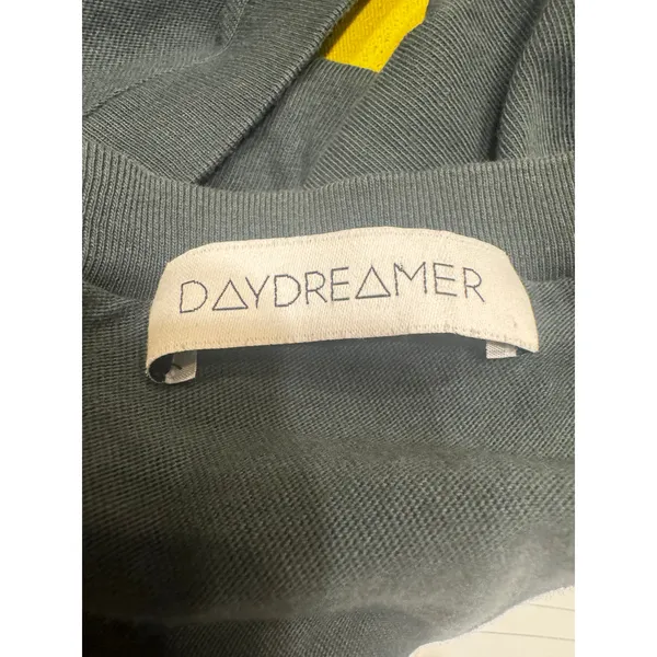 Daydreamer "The Police" Graphic Band Tee, Distressed Raw-Edge, Black, Size M - Image 4
