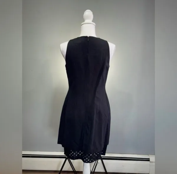CLEAROUT! Vintage Laundry by Shelli Segal LBD Size 8 - Image 2