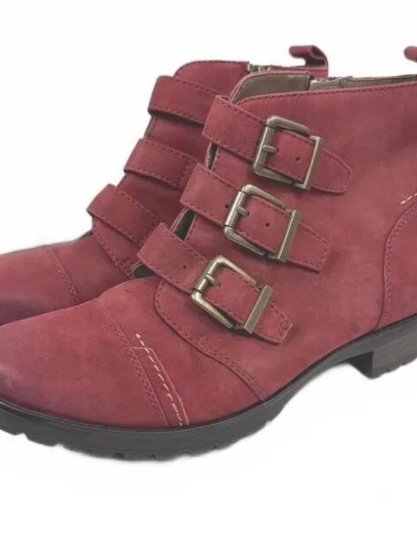 Beautiful Boots by Earthies Size 6 Red - Image 2