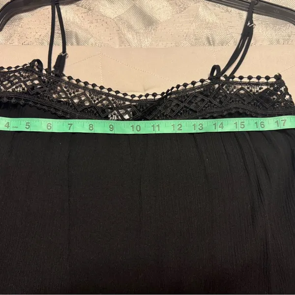 Eyeshadow Black Lace Detail Camisole - Image 7