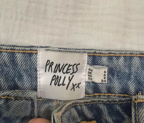 Princess Polly Denim Mini Skirt - Image 3