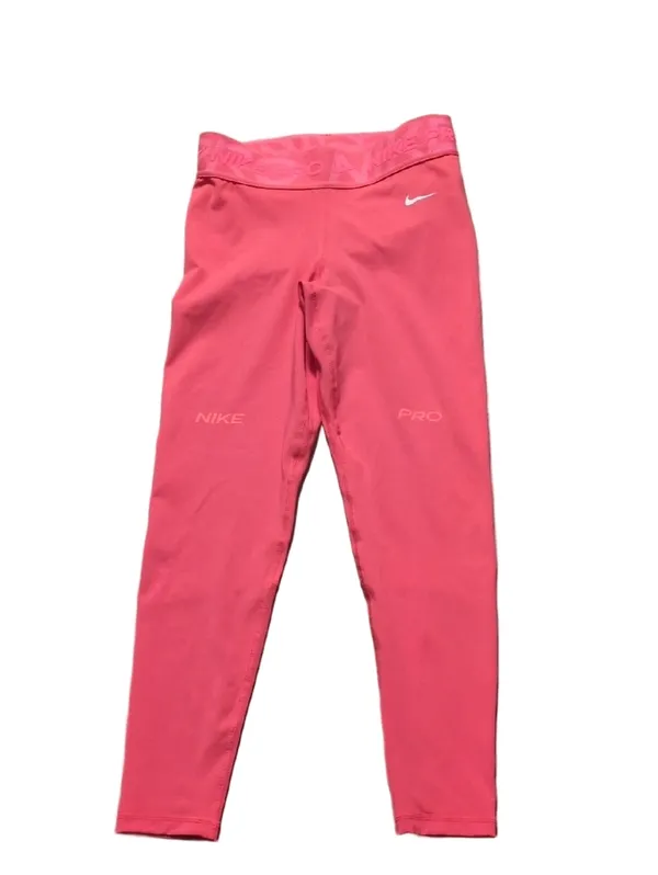 Nike Pro Hot Pink 7/8 Tights Size Small - Image 2