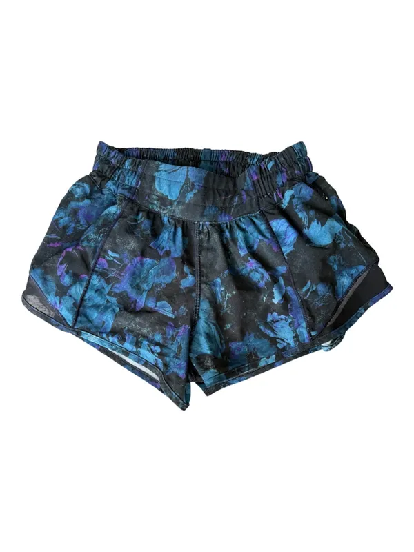 Lululemon Hotty Hot Shorts 2.5” Floral Shift Size 2 - Image 3
