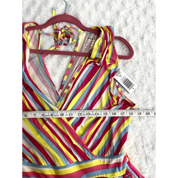 NEW Torrid Colorful Stripes Sleeveless Super Soft Surplice Jumpsuit 1X - Image 7
