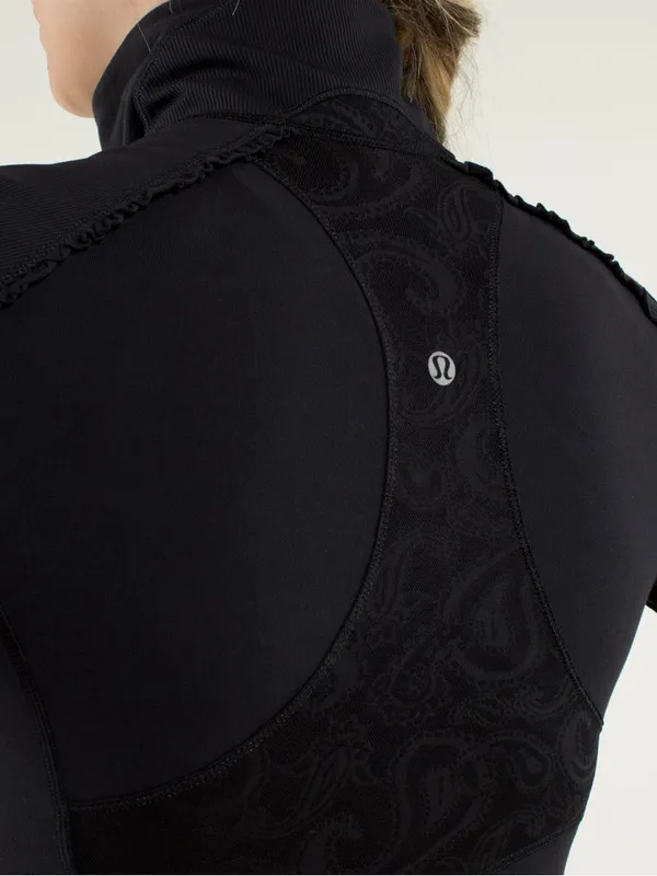 Lululemon Star Runner Long-Sleeve Black Half-Zip Athletic Top - Image 5
