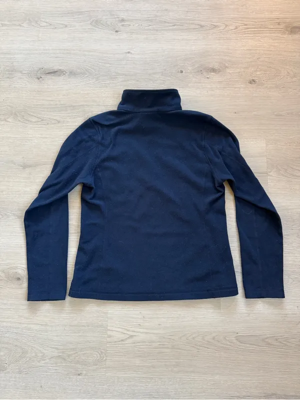Patagonia Women's Navy Half-Zip Fleece Pullover - Image 3
