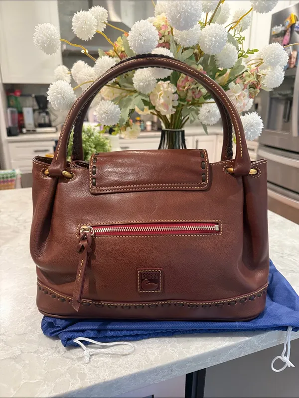 Dooney & Bourke Florentine Flap Satchel - Image 2