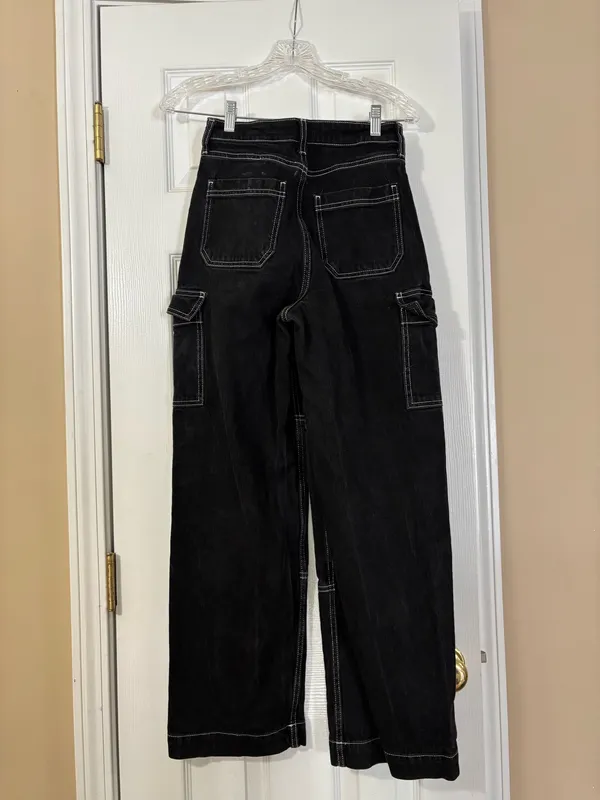 Wild Fable Cargo Pants Black - Image 7