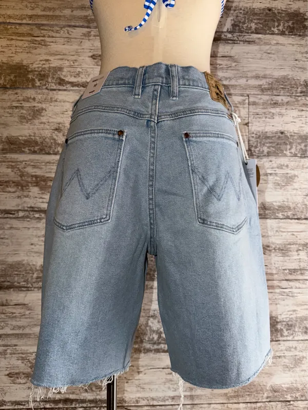 Wrangler Shorts Distressed Denim Cutoff Frances - Image 4