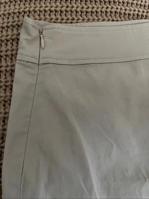 Princess Polly Neutral Beige Mini Skort - Image 4