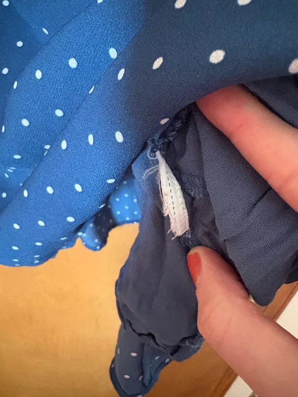 Abercrombie Blue Polkadot Dress - Image 8