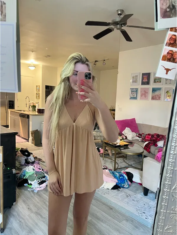 superdown Champagne Dress - Image 2