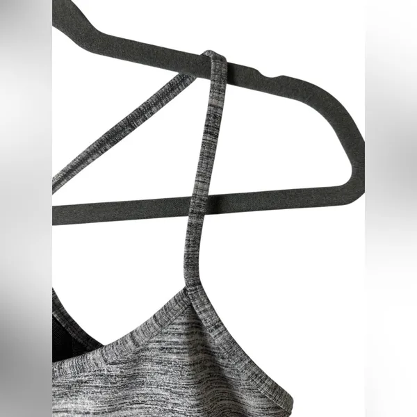 Lululemon Flow Y Bra IV Magnum Space Dye Grey‎ Size 8 - Image 4