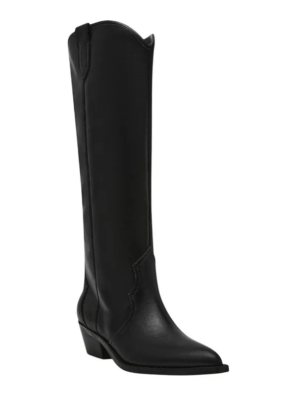 DV Dolce Vita Womens Kit Western Knee High Boot Black 6.5M - Image 11