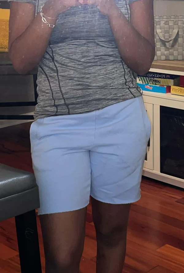 Aerie Light Blue Comfy Shorts - Image 2