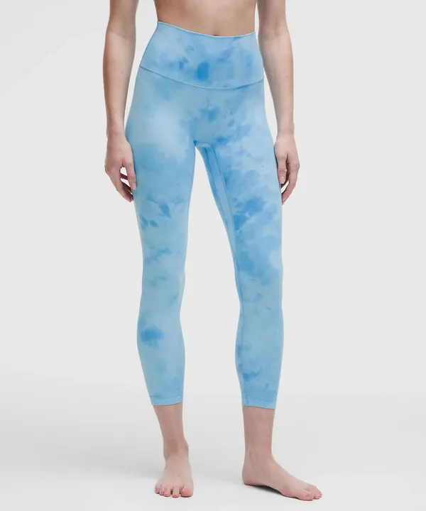 Lululemon Align no line Leggings 28” smoothie wash blueberry - Image 2