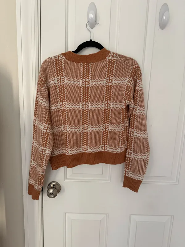 Princess Polly Orange Sweater Cropped - Image 2