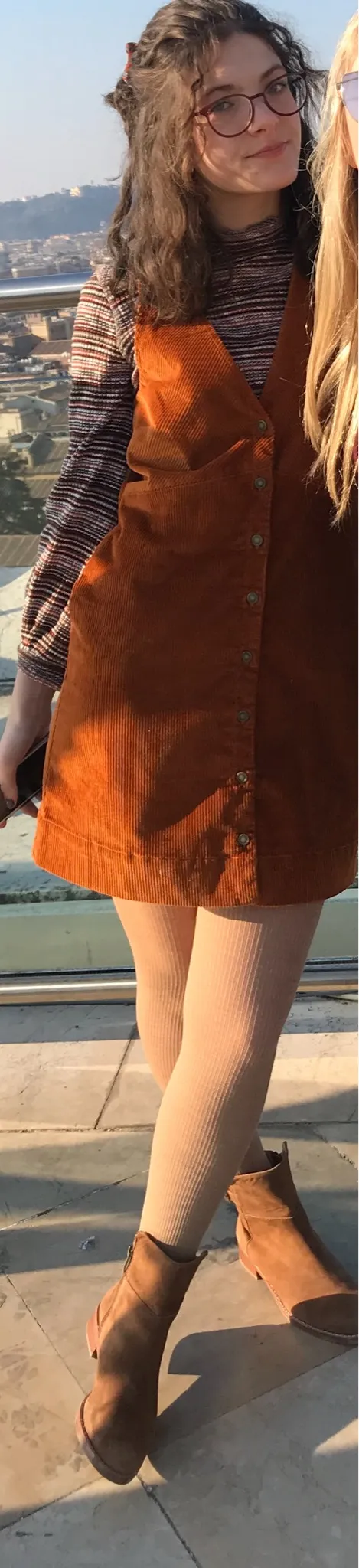 Free People Corduroy Dress Mini - Image 4