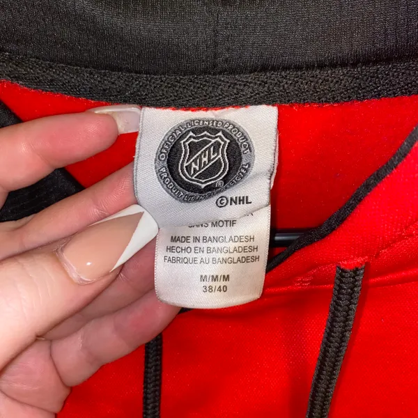 Chicago Blackhawks sweater Red Size M - Image 5