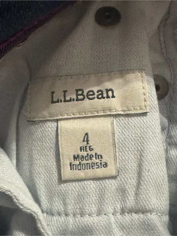 L.L. Bean Women's Dark Blue Skinny Jeans - Image 6