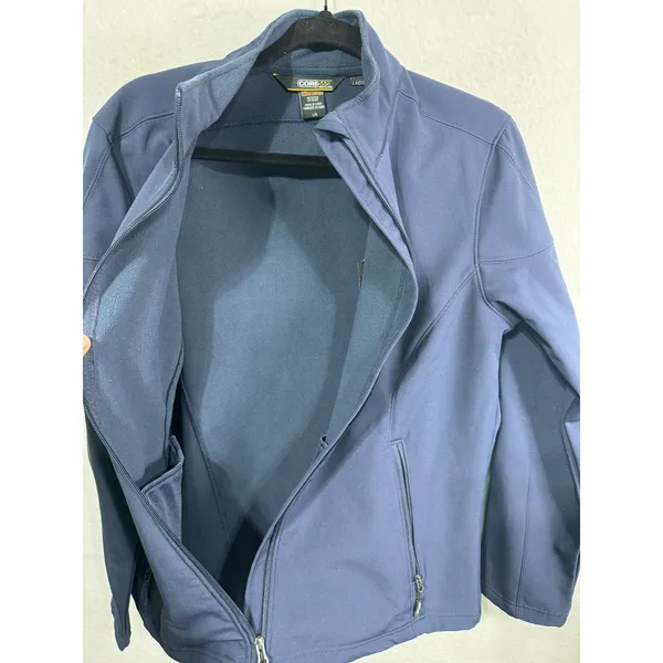 Core‎ 365 by North End Logic Navy Softshell Jacket One America Logo Women's L - Image 11