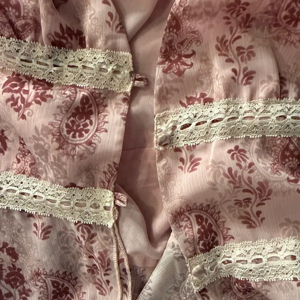 Princess Polly Pink Paisley Two Piece Set – Size 10 - Image 2