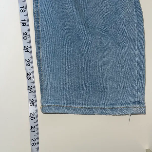 KanCan Norinne Light Wash High Rise Ripped Straight Leg Jeans - Image 11